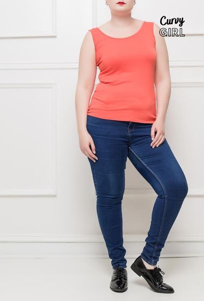 Picture of CURVY GIRL VEST TOP STRETCH